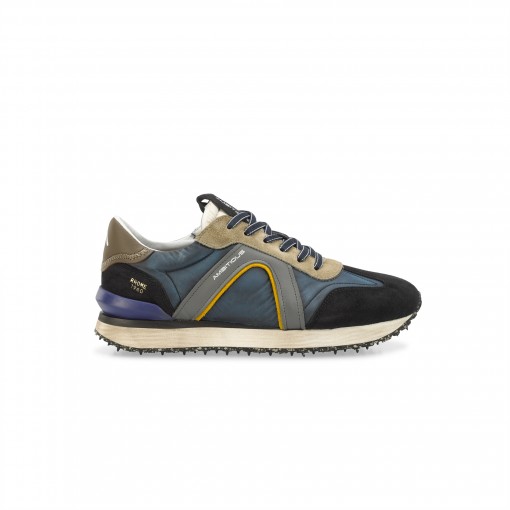 SCARPA AMBITIOUS RHOME Retro Runner NAVY COMBI Alfieri Sport scarpa-ambitious-rhome-retro-runner-navy-combi-alfieri-sport